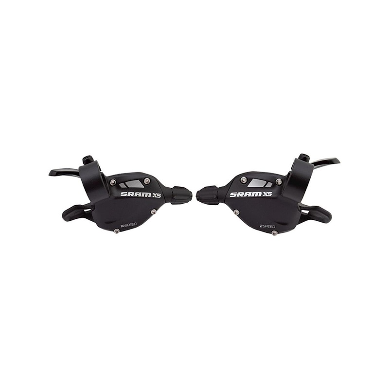 SRAM X5 Trigger Shifters (Black) (Pair) (2 x 10 Speed)