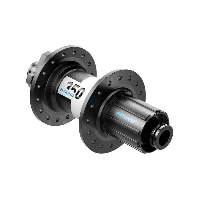 DT Swiss 350 Hybrid Rear Hub (Black) (12 x 148mm) (6-Bolt) (Shimano HG) (36H) (24pt) (J-Bend)