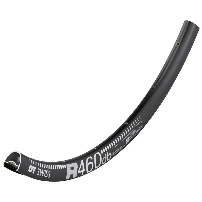 DT Swiss R 460 700c Road Rim (Black) (Tubeless) (Disc Brake) (18mm Internal Width) (24H) (700c)