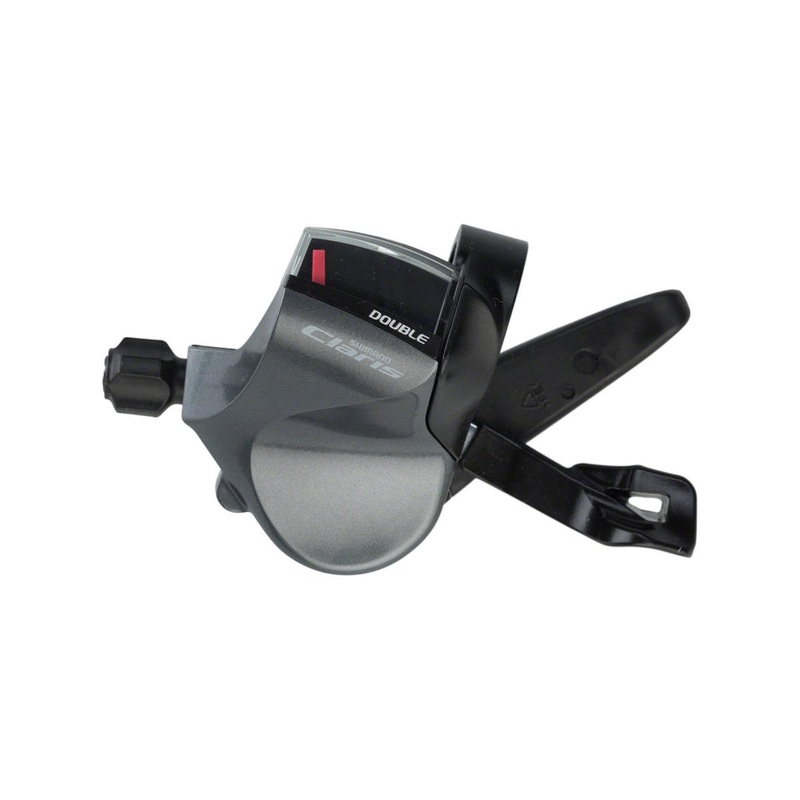 Shimano Claris SL-R2000 Front Flat Bar Road Shifters (Grey) (Left) (2x)