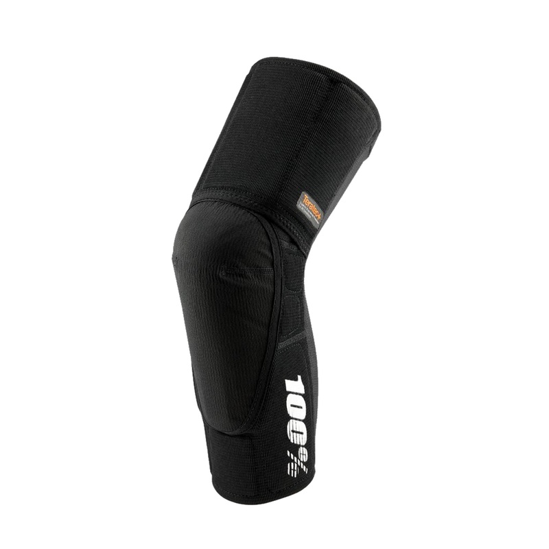 100% Teratec Plus Knee Guard Black