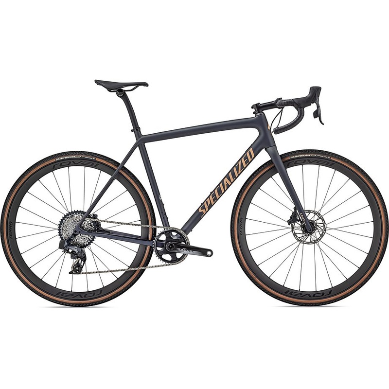 2022 Specialized crux pro bike satin dusty blue/ice papaya 61