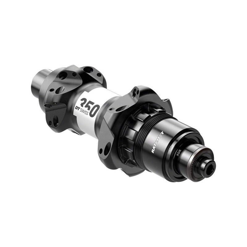 DT Swiss 350 Rear Road Hub (Black) (QR x 130mm) (Rim Brake) (SRAM XDR) (24H) (36T Ratchet) (Straight Pull)