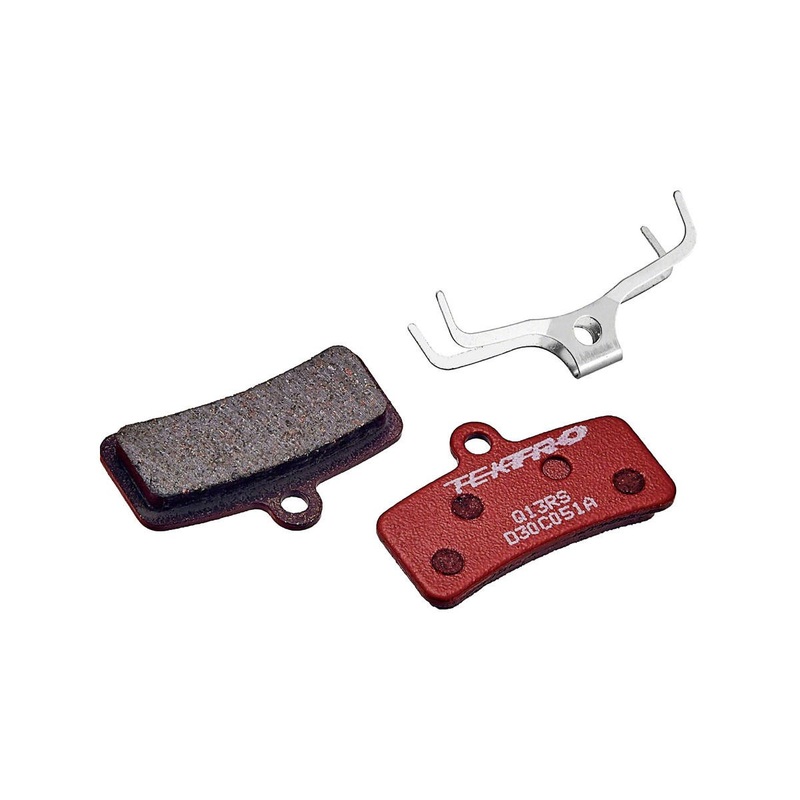Tektro Q13RS Disc Brake Pad (Overall Balanced Resin Compound) (5mm Thickness) (For 4-Piston Brake Caliper)