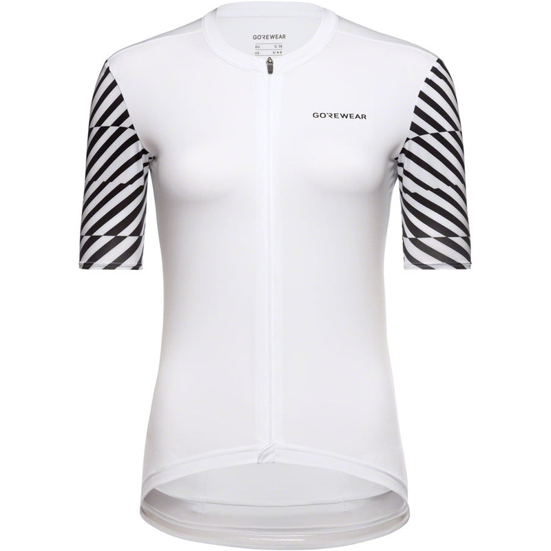 Gorewear Swiftride Optical Jersey – White/Black Womens X-Small