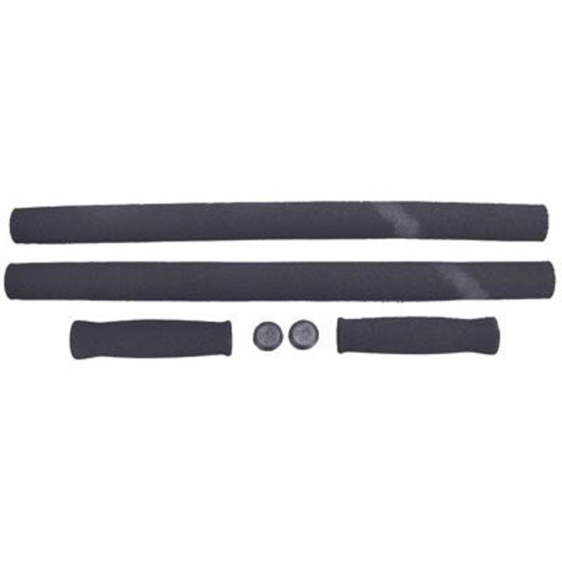 Uc Grips,Foam,Cruiser/Comfort Pair,12” X 2, 5” X 2,Black Foam Cruiser / Road Grip Ultracycle Gripstape