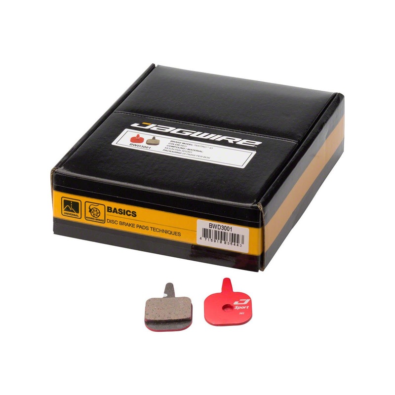 Jagwire Mountain Sport Disc Brake Pad Bulk Pack (For Tektro IO) (25 Pairs)