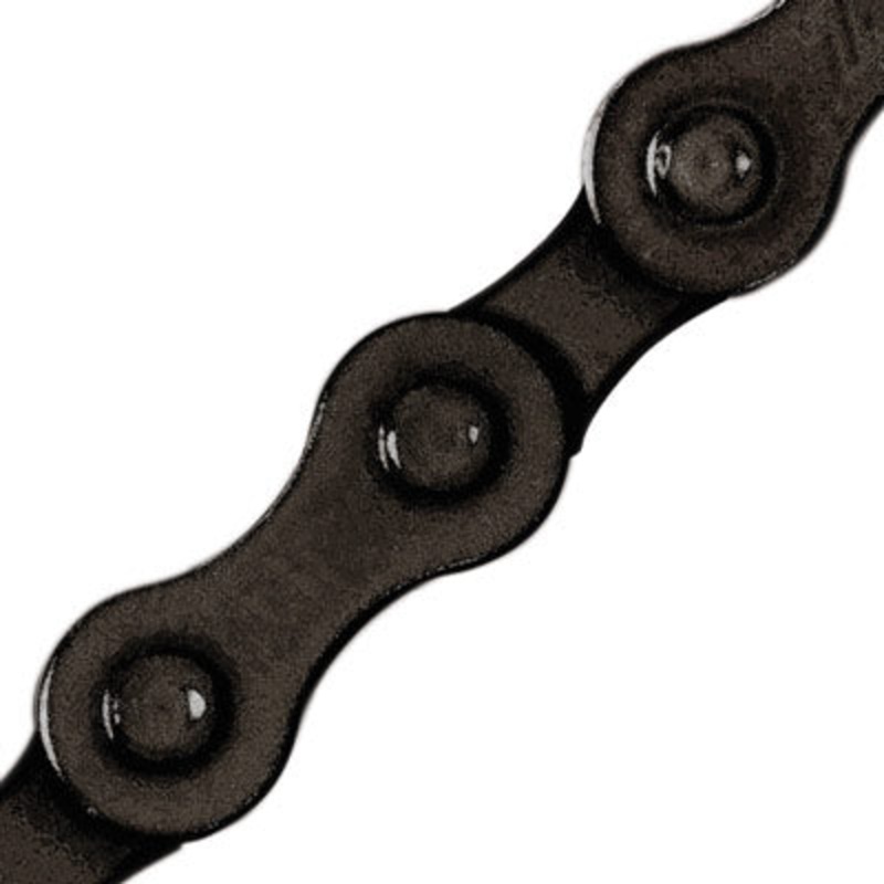 kmc chain s1 x 112l black painted black s1 chains
