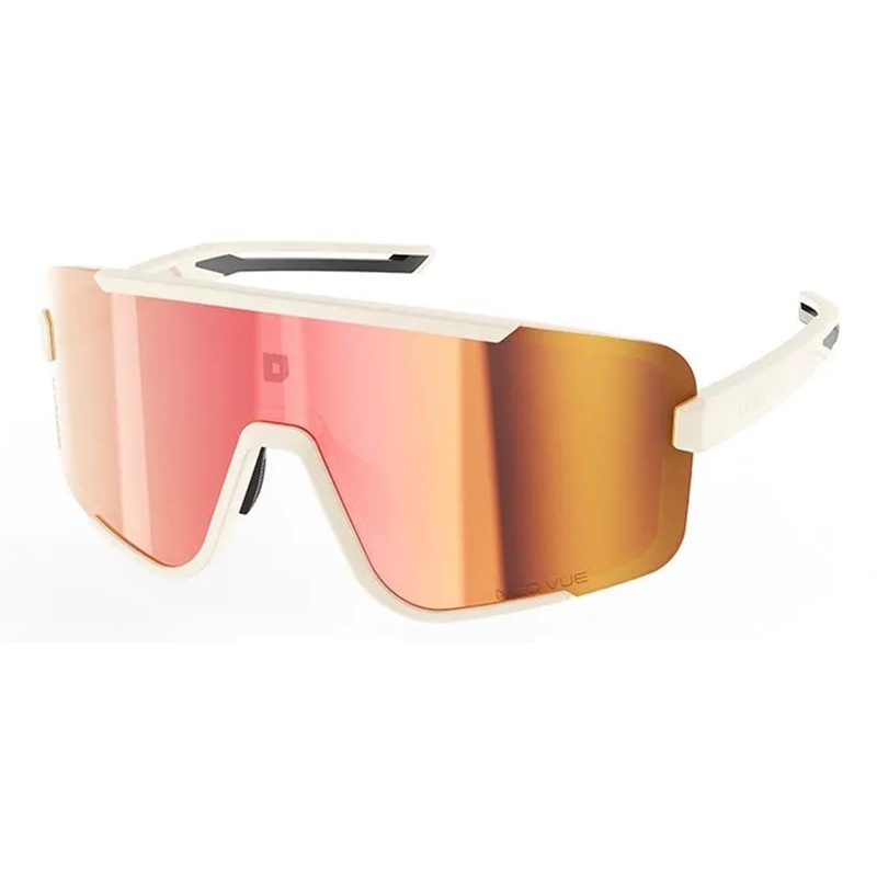 ULAC Neo Vue Hoko Sunglasses Off White/Rally Red Photochromic