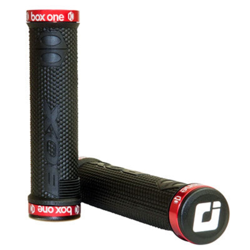 Box One Lock On Grip Bk/Red  One Grip Box Gripstape