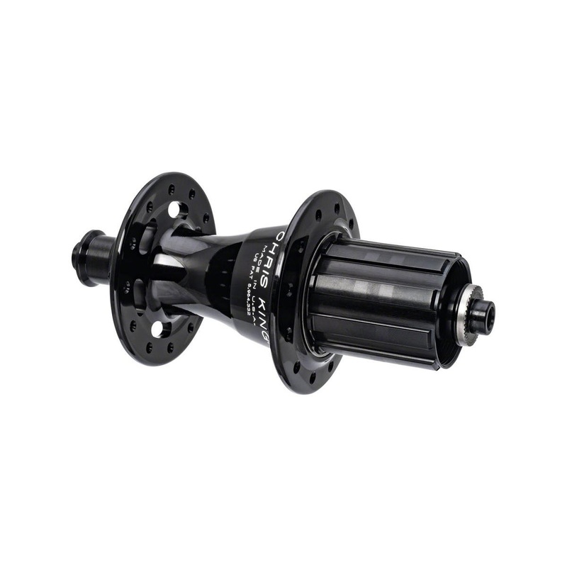 Chris King R45 Rear Hubs (Black) (Rim Brake/Quick Release) (Shimano HG 11/12) (QR x 130mm) (28H)