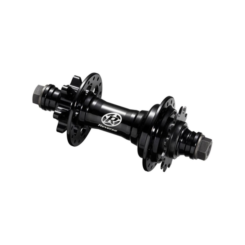 Reverse Components Base Single Speed Rear Disc Hub (Black) (Single Speed) (6-Bolt) (10 x 135mm) (32H)