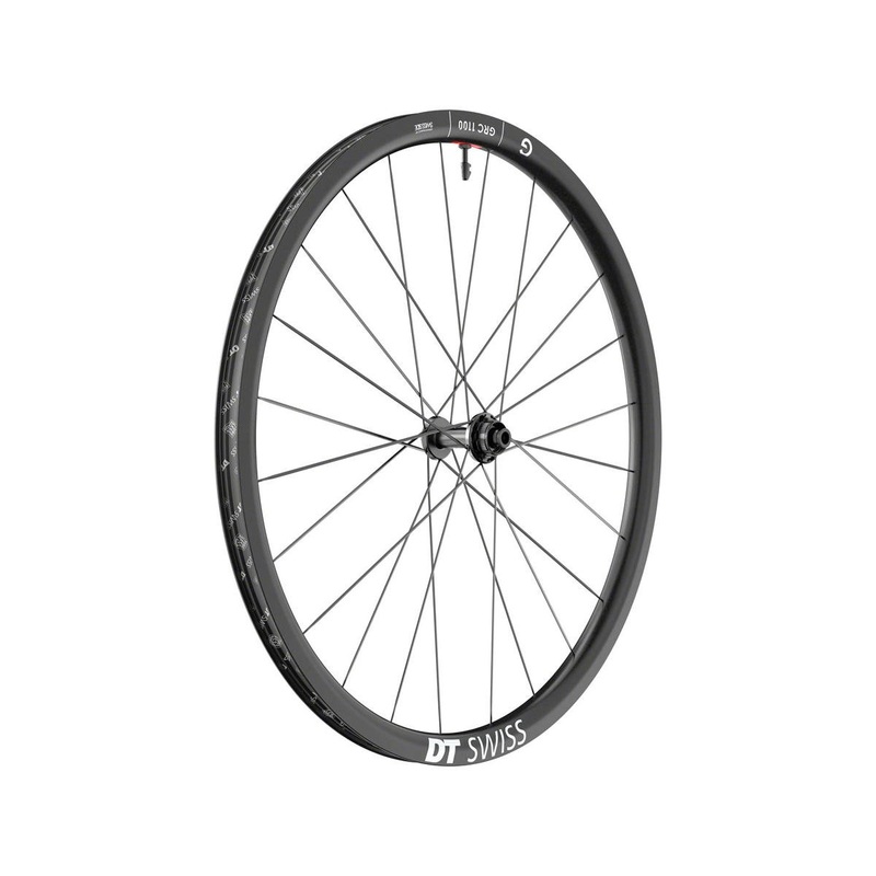 DT Swiss GRC 1100 Dicut 30 Carbon Gravel Wheels (Black) (Front) (12 x 100mm) (700c) (Centerlock) (Tubeless)