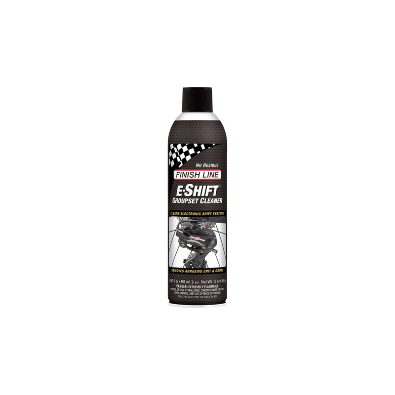 Finish Line E-Shift Electronic Groupset Cleaner – 16oz. Aerosol