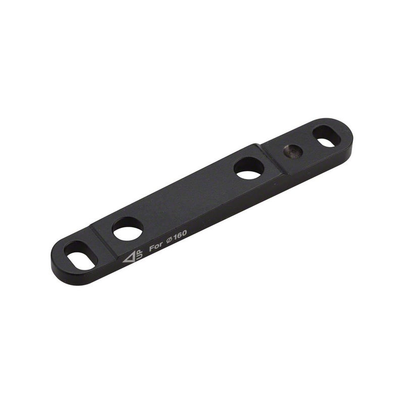 Shimano Road Disc Brake Adapter (Black) (Flat Mount) (140/160mm Front)