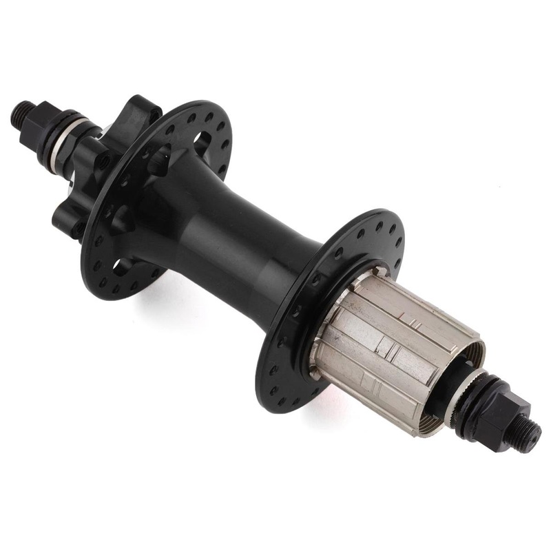 SE Racing Om Duro Rear Disc Hub (Black) (3/8″ x 148mm) (Shimano HG) (6-Bolt) (36H)