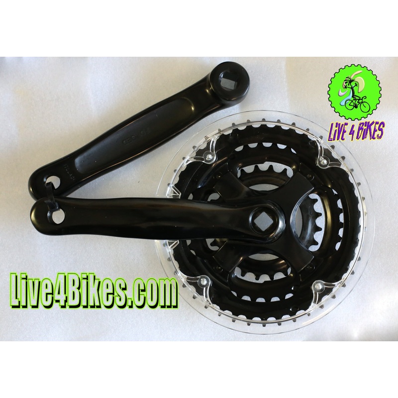 3x Speed Crankset 24/34/42t Alloy Squared Tapered 170mm  –