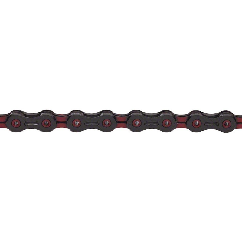 KMC X10SL Chain (Black/Red) (10 Speed) (116 Links)
