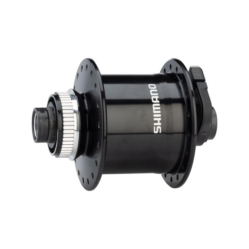 Shimano DH-UR705-3D Dynamo Front Disc Hub (Black) (Centerlock) (12 x 100mm) (36H)
