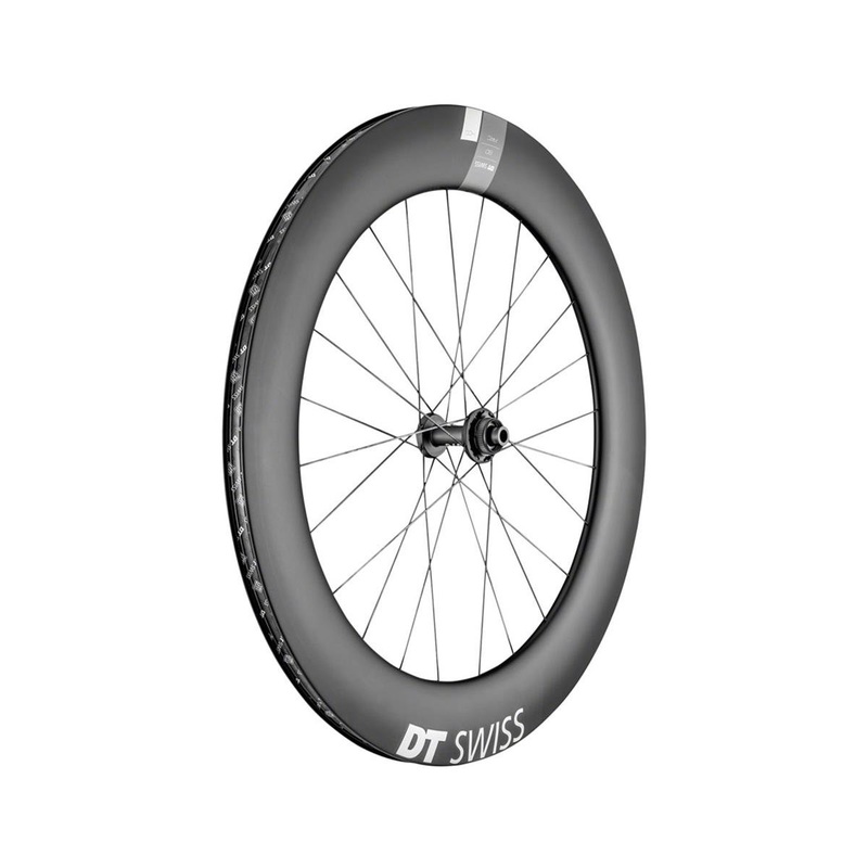 DT Swiss ARC1400 DiCut Front Wheels (Black) (Centerlock) (80mm Depth) (12 x 100mm) (700c)