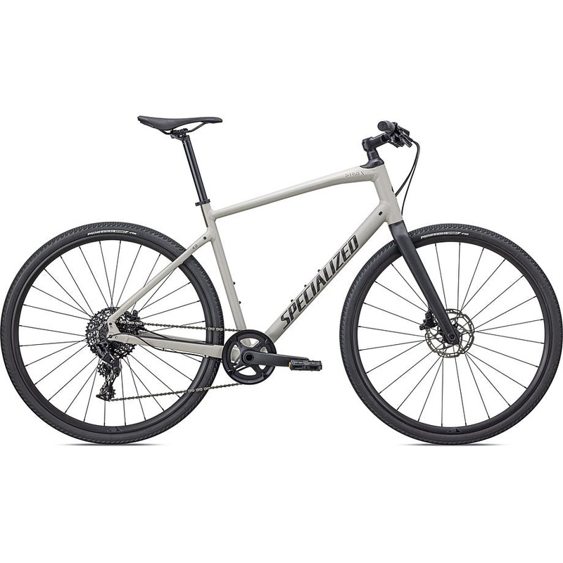 2022 Specialized sirrus x 4.0 bike white mountains / taupe / satin black reflective s