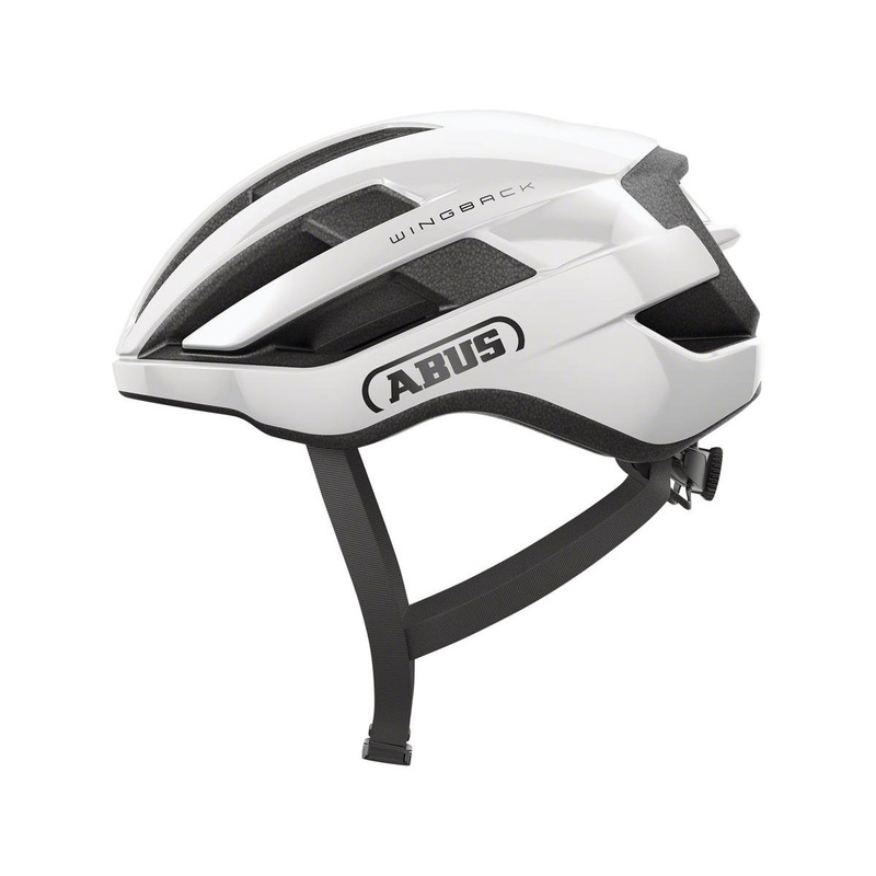 Abus Wingback Road Helmet  (Shiny White) (S)