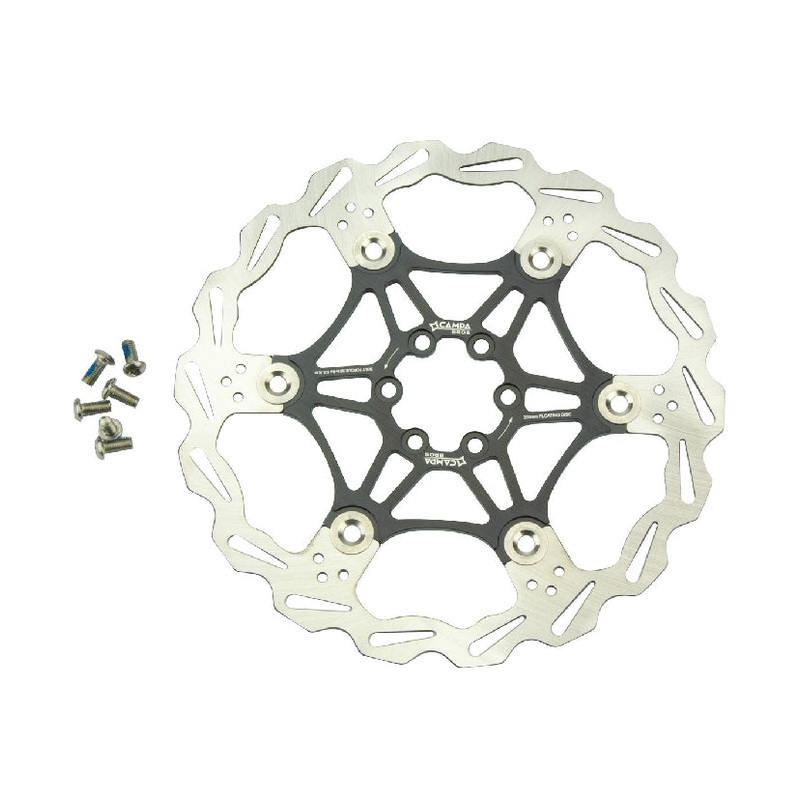 Floating brake disc, Campabros 6 holes Kombat-III