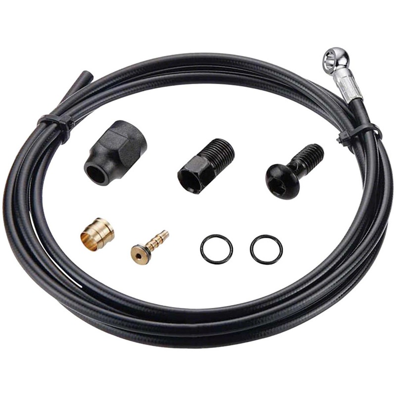 Tektro #50 Hydraulic Brake Hose Kit (With Banjo Unit, 5.5mm x 3200mm, For Auriga Twin+ and Auriga+)