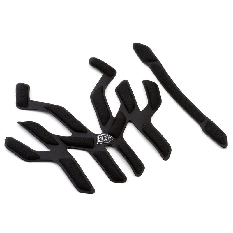 Troy Lee Designs Flowline SE Headliner (Solid Black) (XL/2XL)