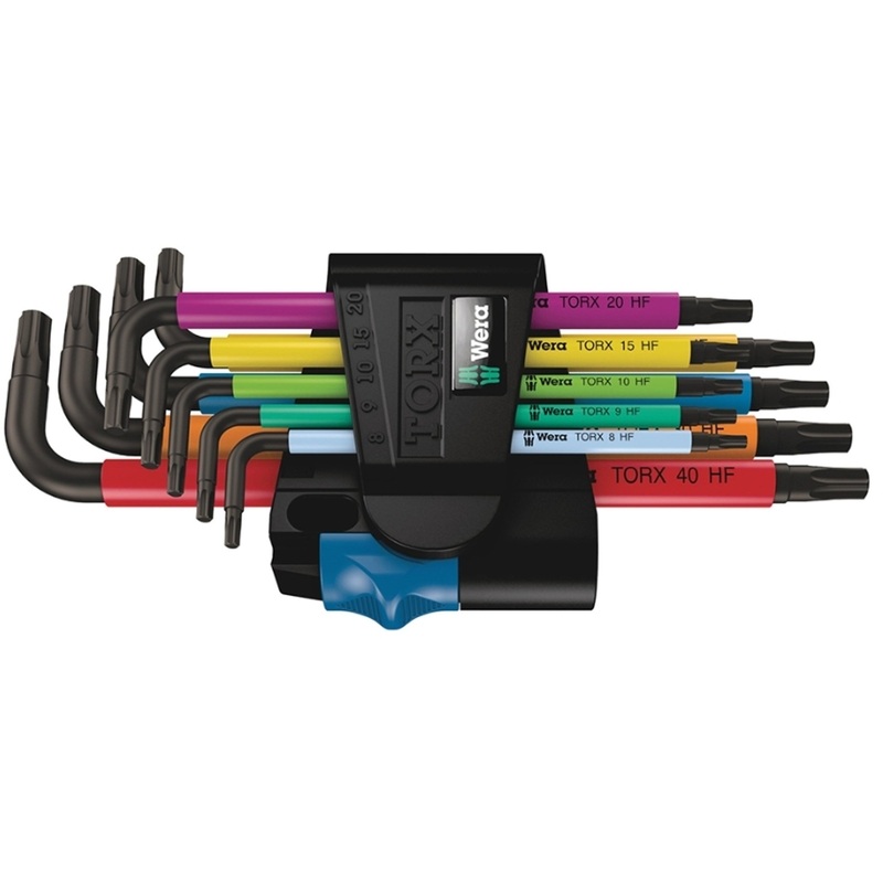 Wera L-Key Set With Holding Function 9 Pieces