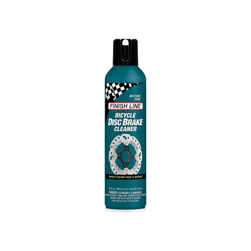 Finish Line Bicycle Disc Brake Cleaner 10oz Aerosol