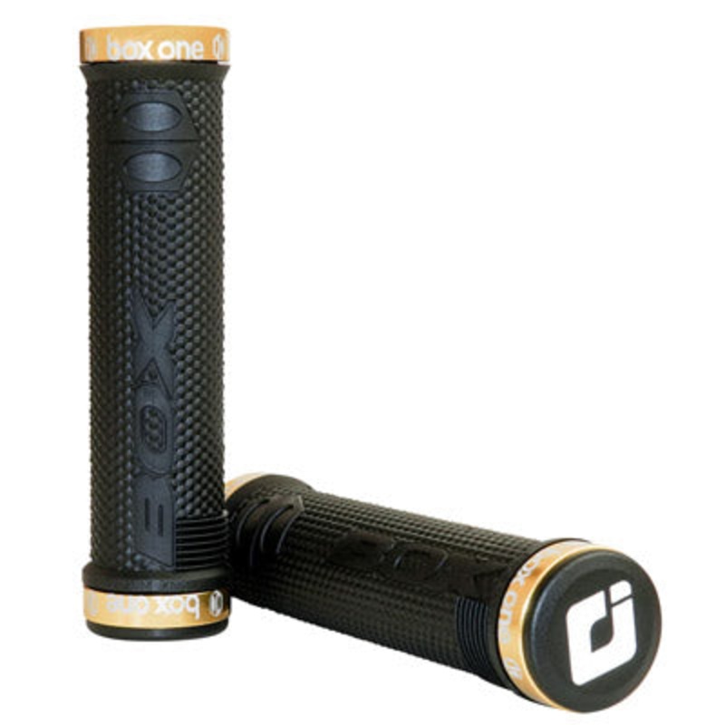Box One Lock On Grip Bk/Gold  One Grip Box Gripstape