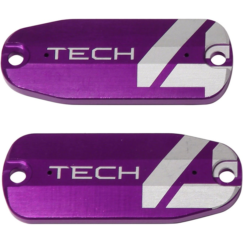 Hope Tech 4 Brake Lever Reservoir Lid – Purple Pair