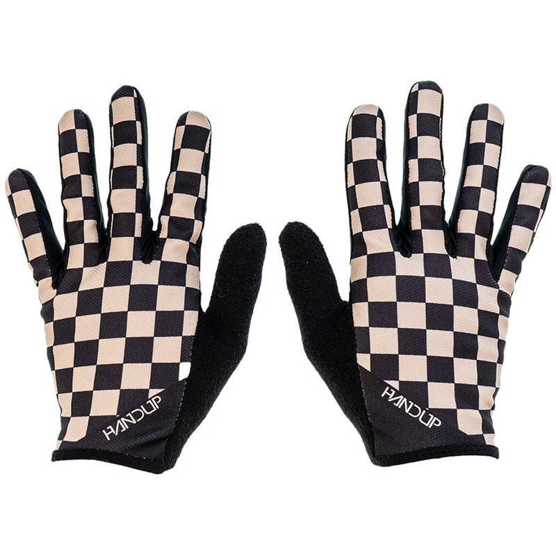 Handup Most Days Gloves – Checkered Black/Tan Medium