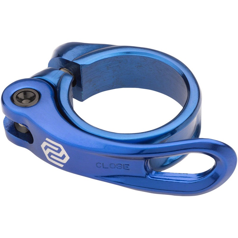 Promax QR-1 Seatpost Clamp – 34.9mm QR Blue
