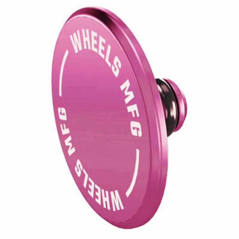 Wmfg Thru-Axle End Cap Pink 6061, Press-In Thru-Axle End Caps  Hubs
