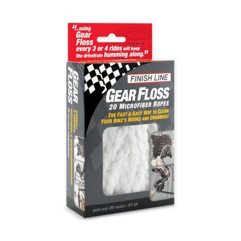 Kit 20 Spaghi in Microfiber Finish Line Gear Floss