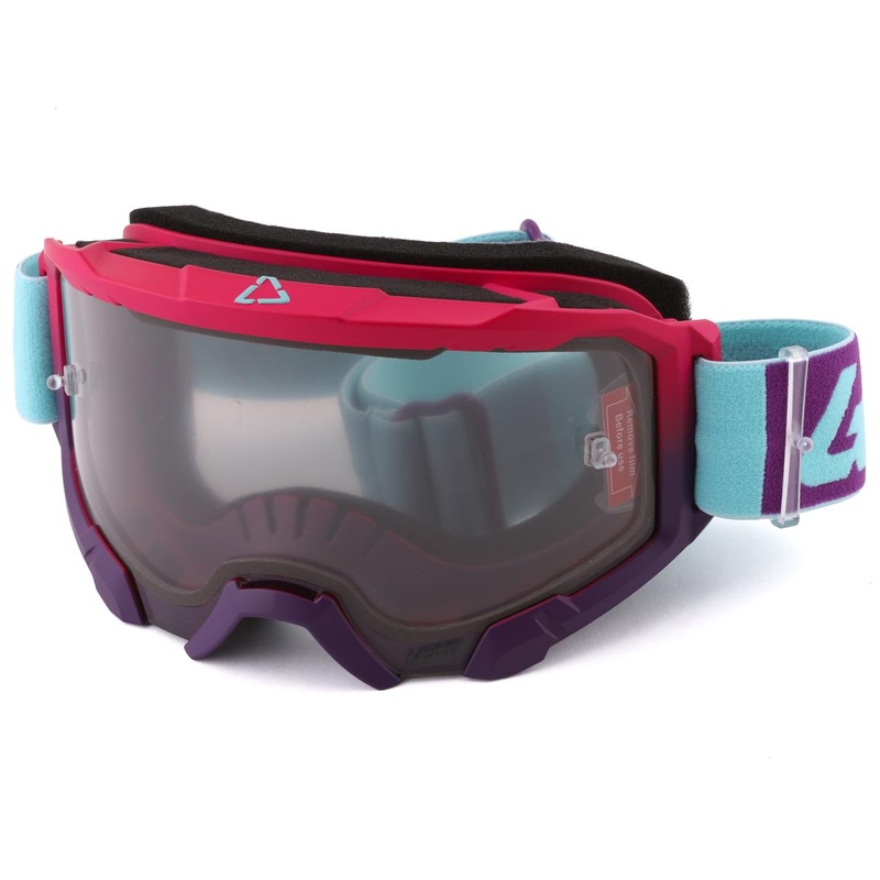 Leatt Velocity 4.5 Goggle (Pink) (Clear 83% Lens)