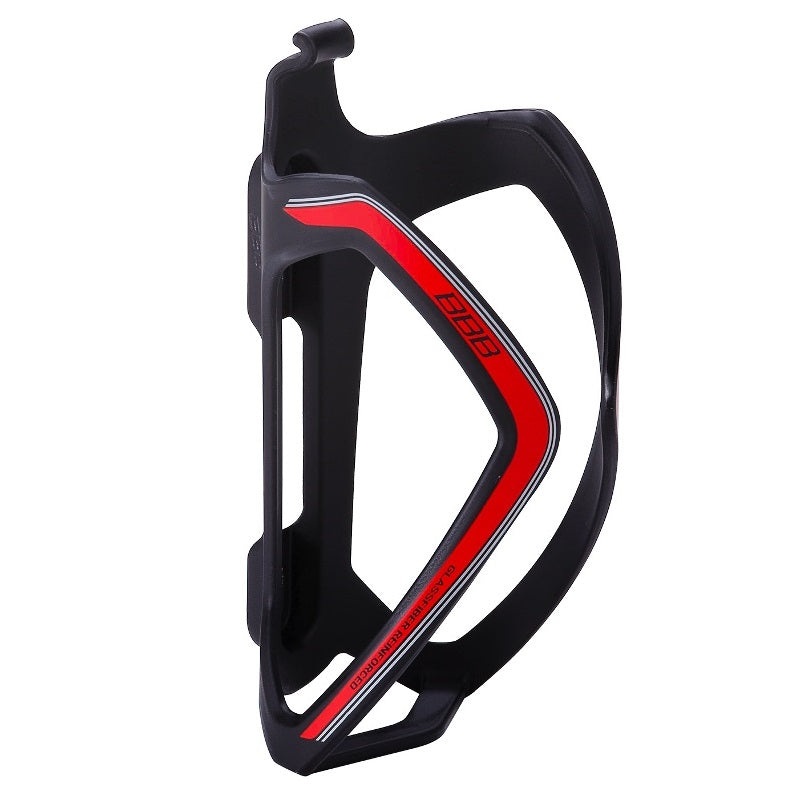 BBB FlexCage Bottle Holder Matt Black with Red