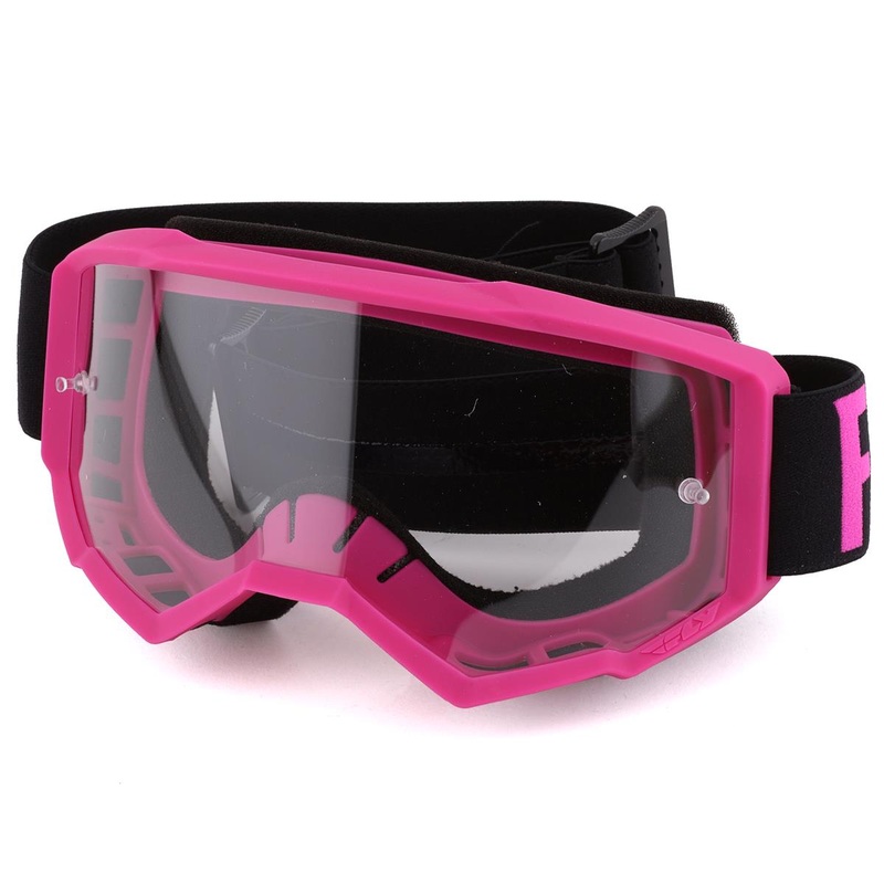 Fly Racing Focus Goggles (Pink/Black) (Clear Lens)