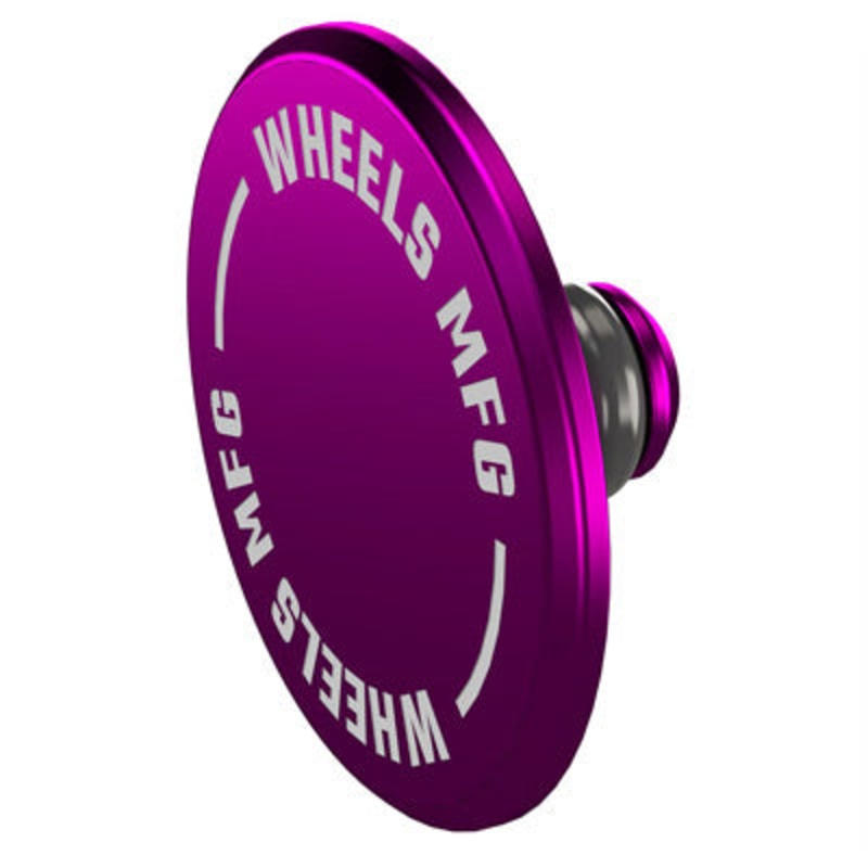 Wmfg Thru-Axle End Cap Purple 6061, Press-In Thru-Axle End Caps  Hubs