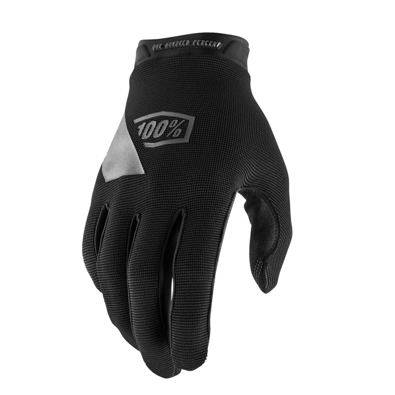 100% Ridecamp Gloves Black