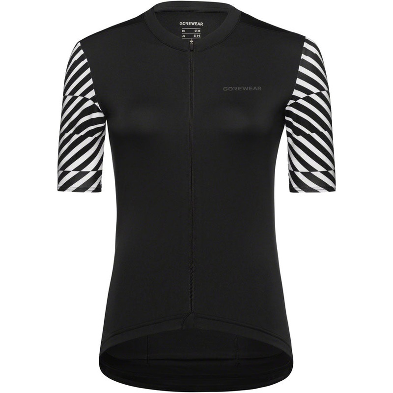 Gorewear Swiftride Optical Jersey – Black/White Womens Large