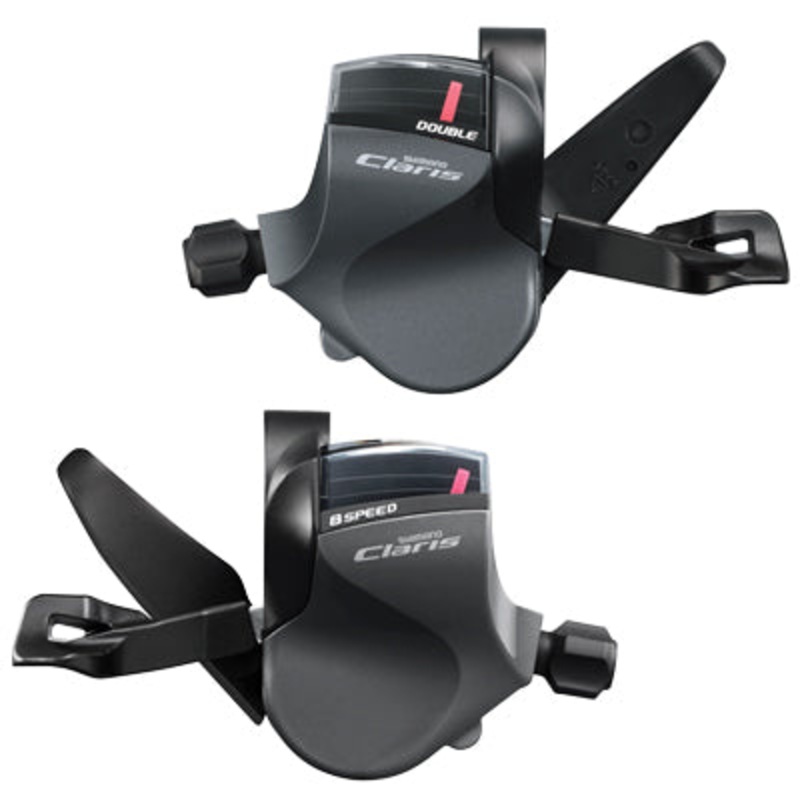 Shim Shiftr,Claris,Flat,8X2 Sl-R2000/R2000,Flat Bar,W/Ogd Claris R2000 Flat Bar Shifters Shimano Shifters