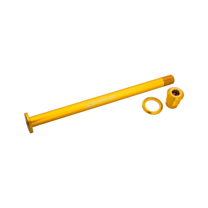 Burgtec Evil 183.5mm UDH Rear Axle (Burgtec Bullion Gold)