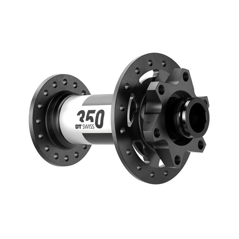 DT Swiss 350 Front Hub (Black) (15 x 100mm) (6-Bolt) (32H) (J-Bend)