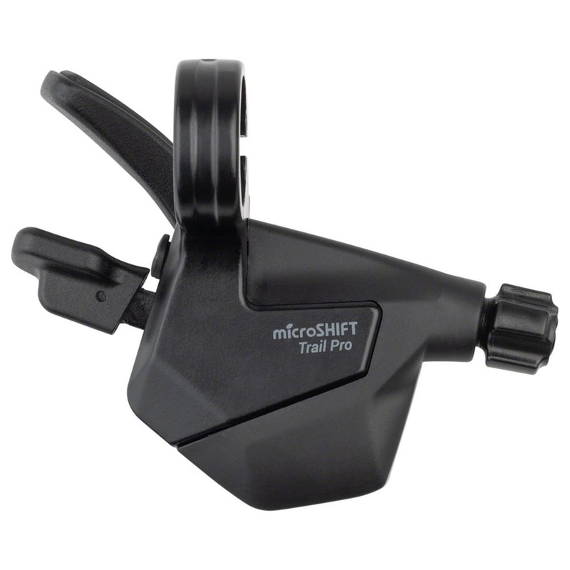 Microshift ADVENT X Trail Trigger Pro E-Bike Shifter (Black) (Right) (Single-Click/E-Bike) (1 x 10 Speed)