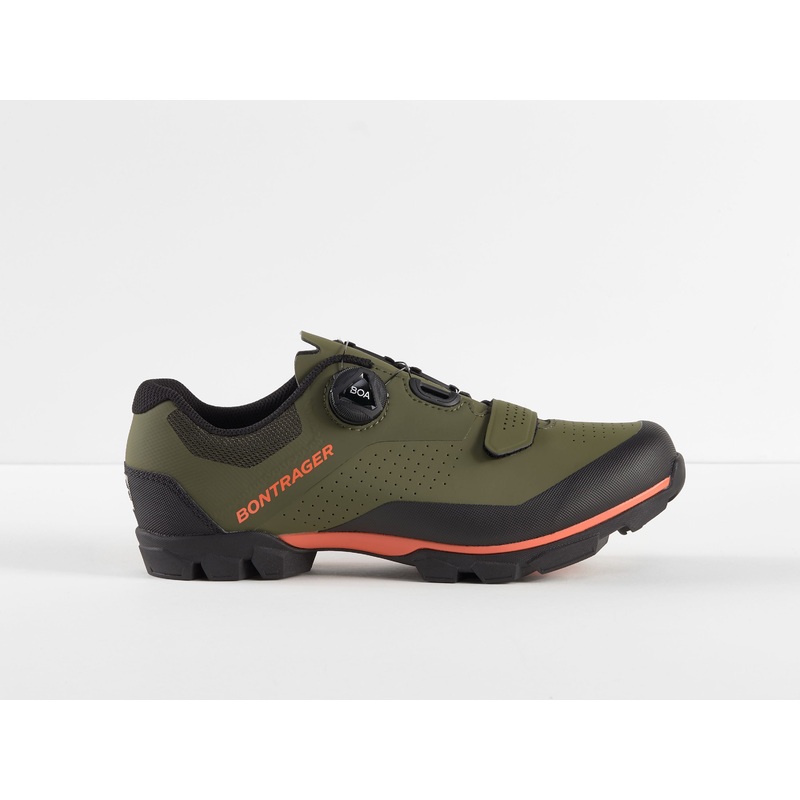 Shoe Bontrager Foray Mountain 45.5 Olive Grey/Radioactive OG