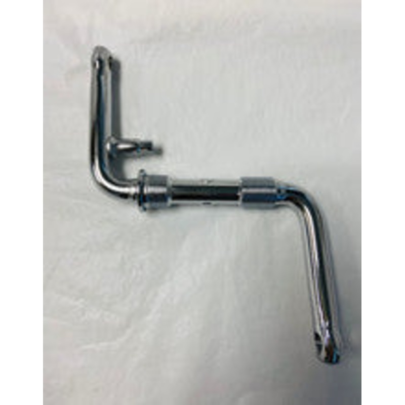 Kids bike  1-Piece Crank (4″) Chrome -Live4Bikes