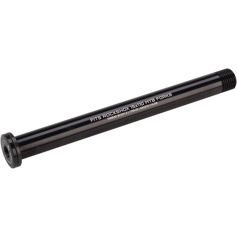 Wolf Tooth Components RockShox Thru Axle (Black) (158mm) (15 x 110mm) (1.5mm)